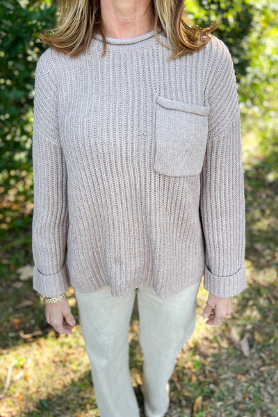 Laura sweater, mocha