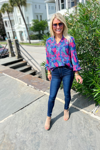 Seamore Top, blue