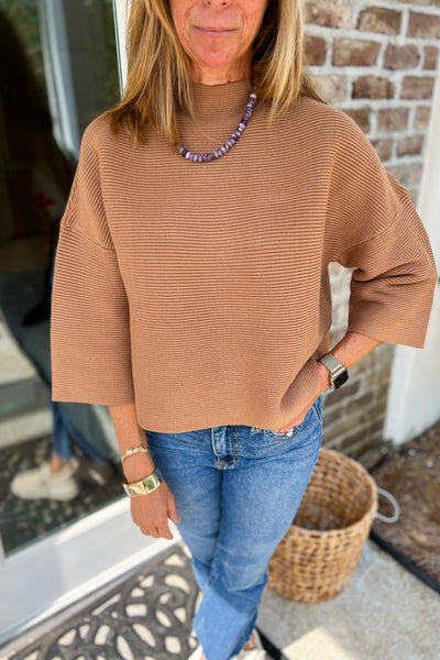 Kenly sweater, camel