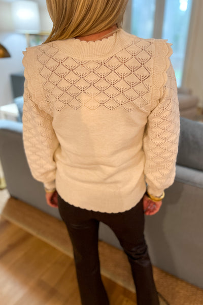 Molly sweater, cream