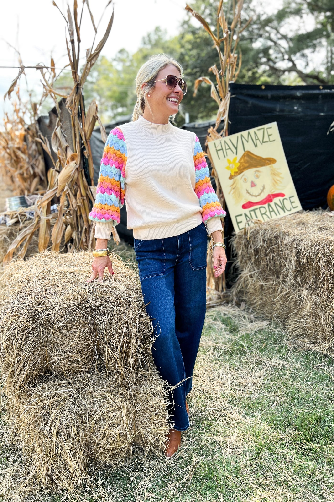 Tiller sweater, cream