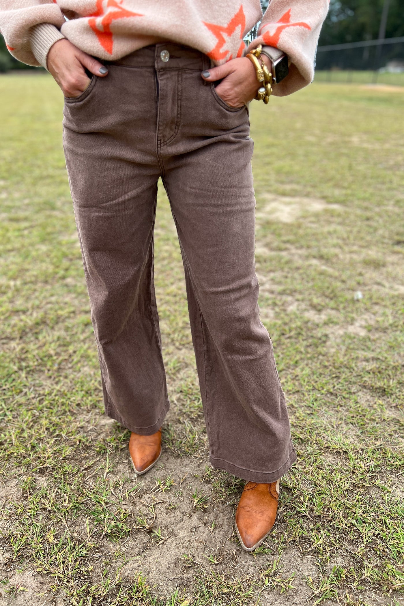 Camille pants, brown