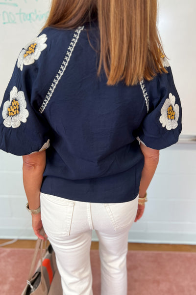Shanna top, navy
