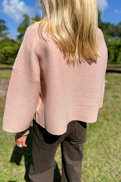 Kenly sweater, blush