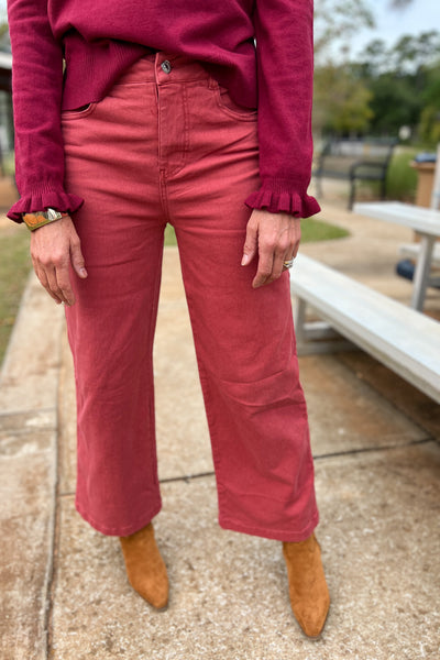 Camille pants, rust