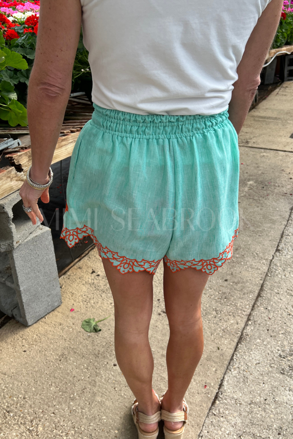 Abalone shorts, mint