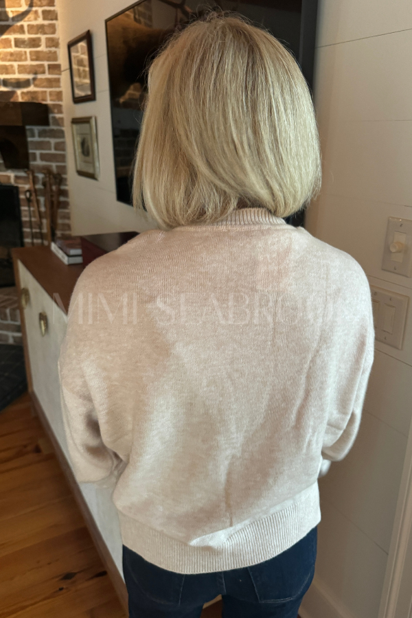 Abbott sweater, light beige