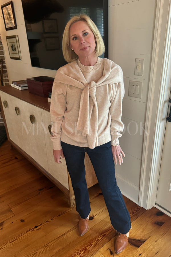 Abbott sweater, light beige