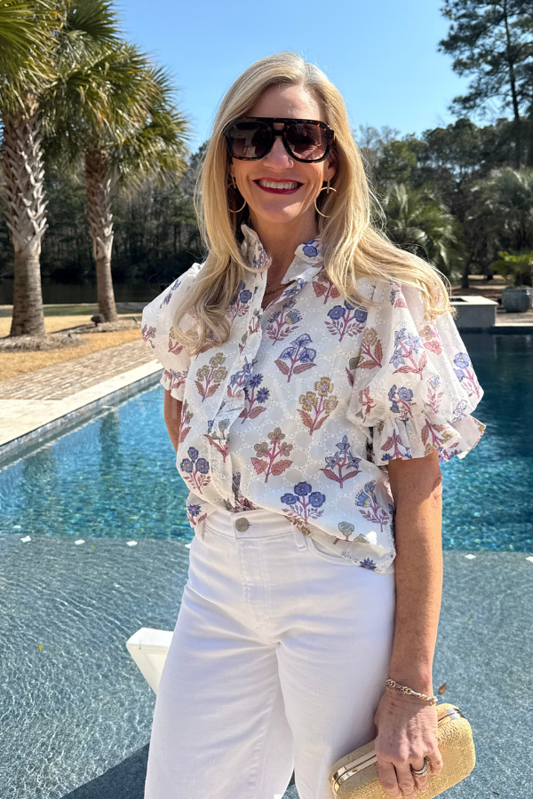 Aberdale top, violet
