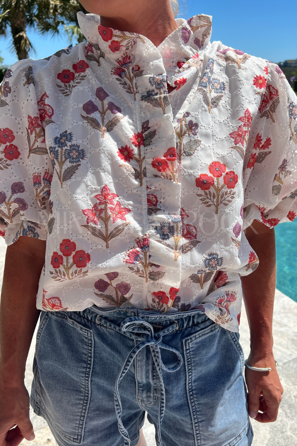 Aberdale top, red