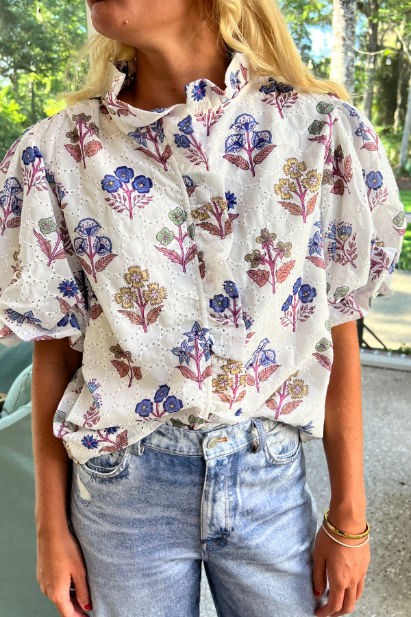 Aberdale top, violet