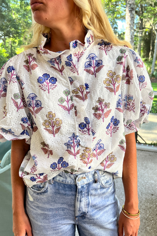 Aberdale top, violet