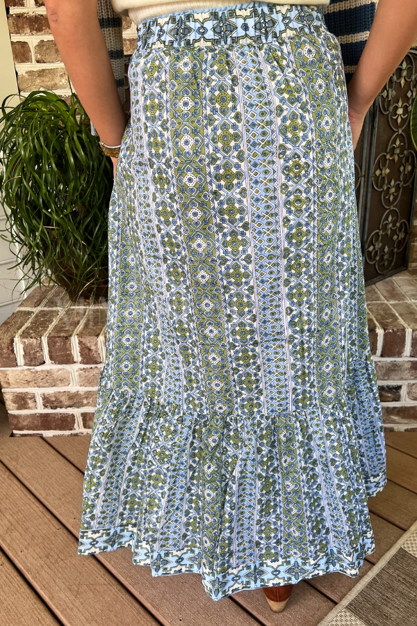 Addison Skirt, Overcast by Victoria Dunn
