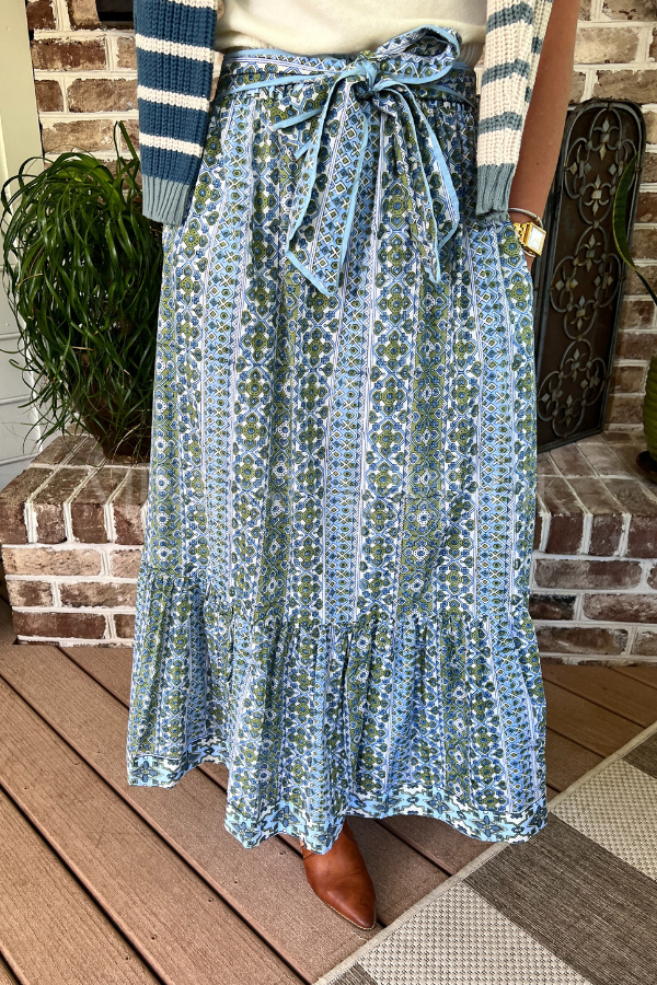 Addison Skirt, Overcast by Victoria Dunn