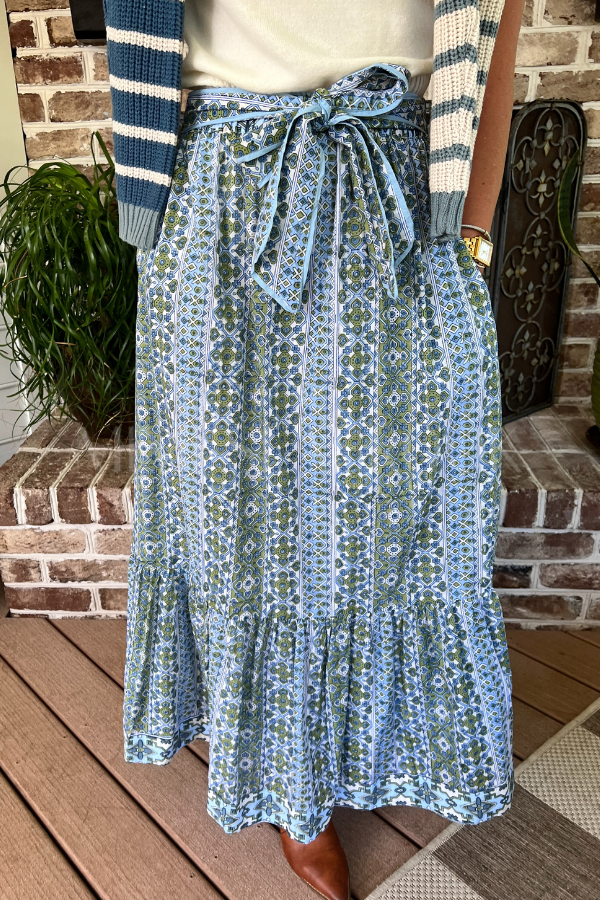 Addison Skirt, Overcast by Victoria Dunn