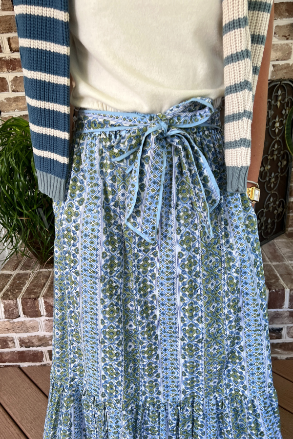 Addison Skirt, Overcast by Victoria Dunn