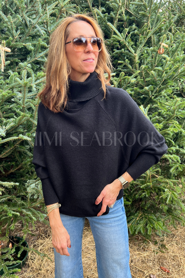 Adele sweater, black