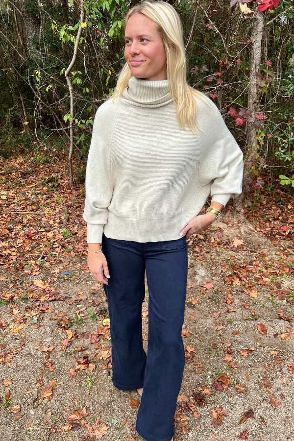 Adele sweater, oatmeal