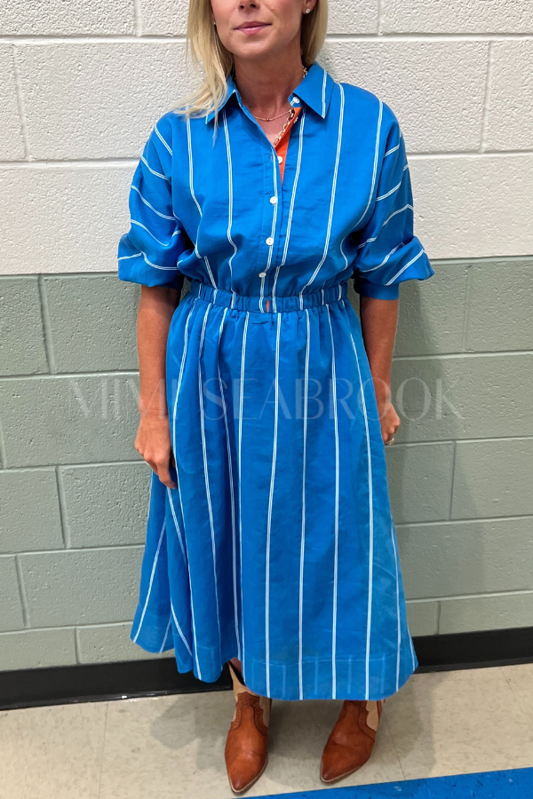Aimee dress, blue