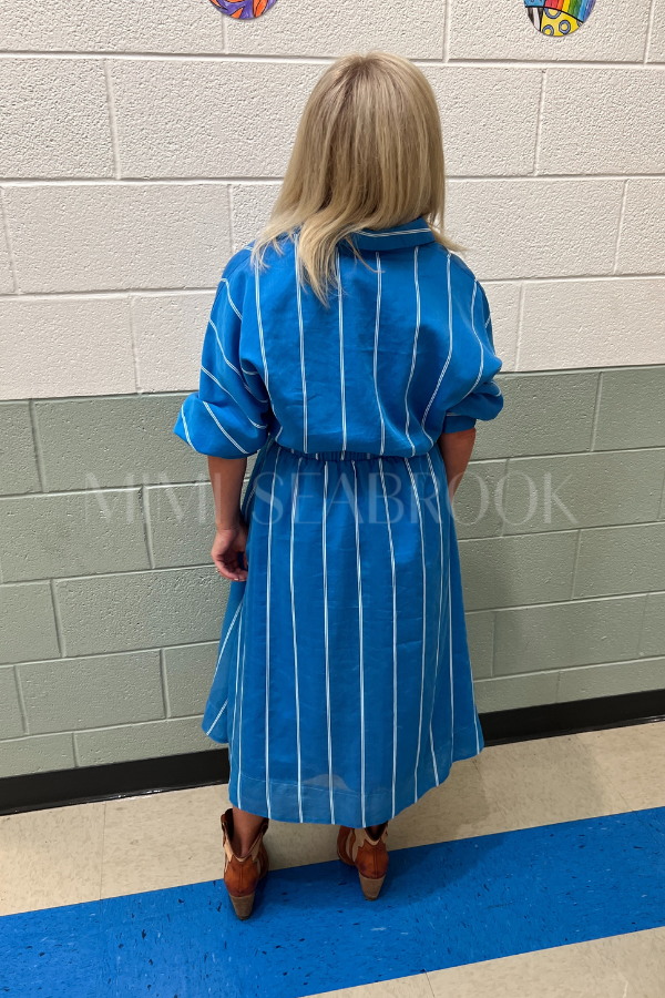 Aimee dress, blue