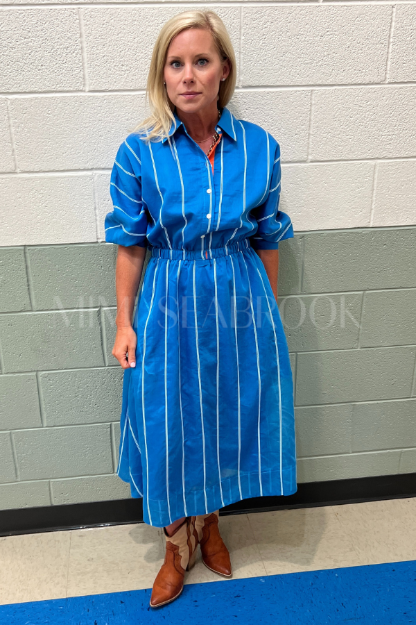 Aimee dress, blue
