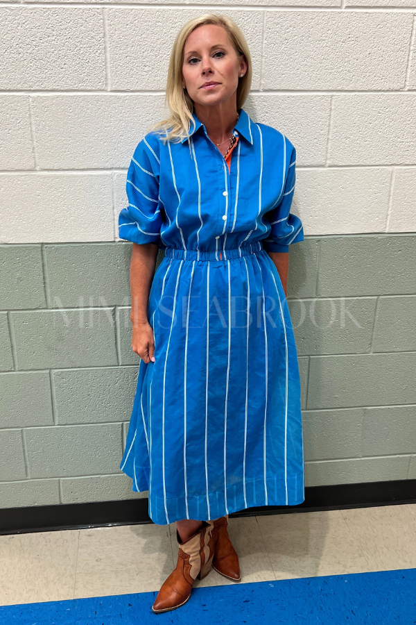 Aimee dress, blue
