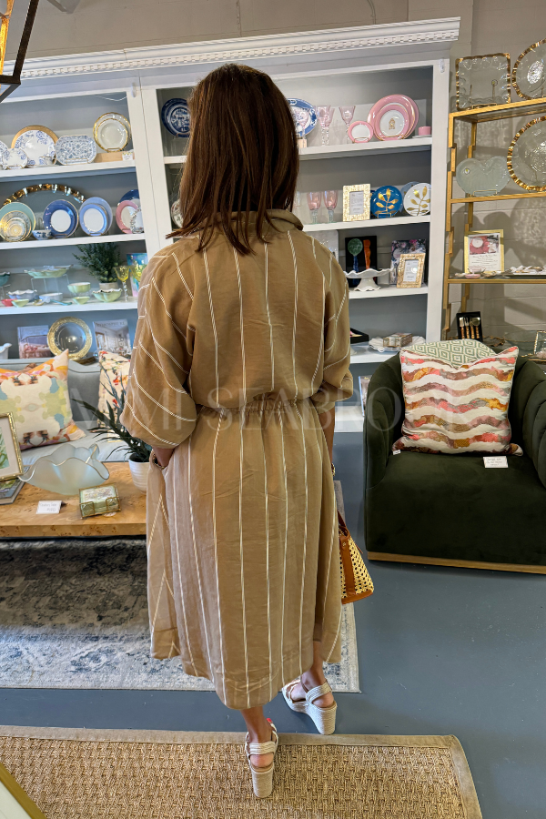 Aimee dress, taupe