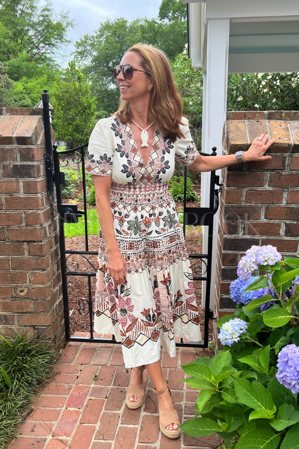 Ainika Rustic Flowers Maxi Dress by Farm Rio