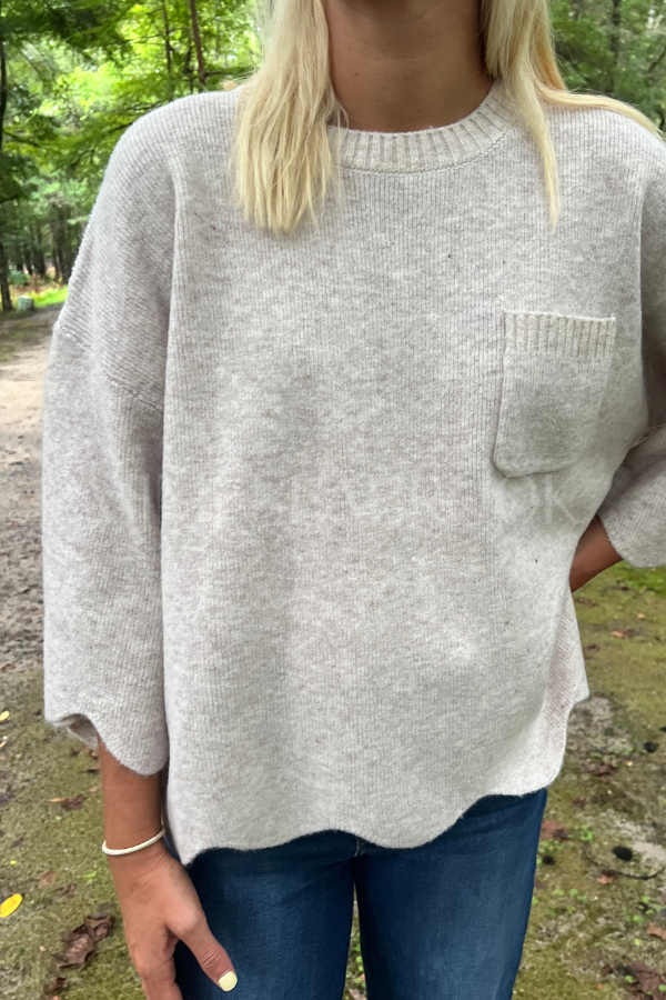Alicia sweater, oatmeal