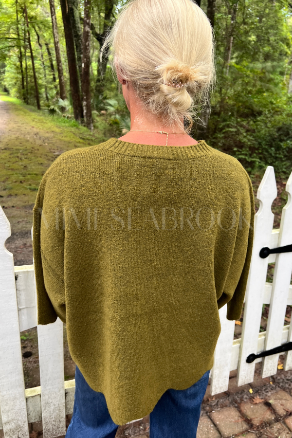 Alicia sweater, olive