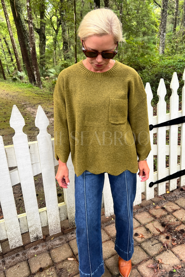 Alicia sweater, olive