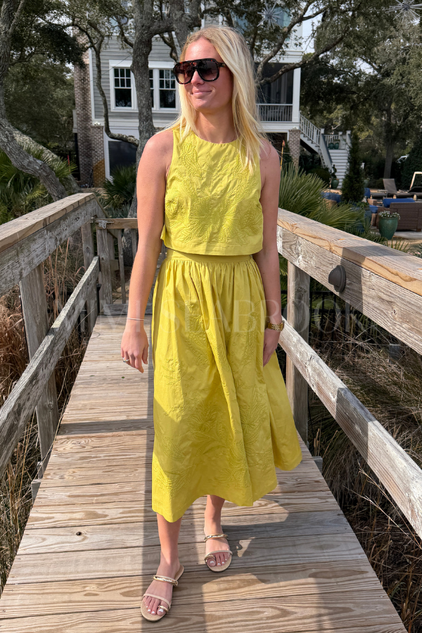 Allens top & skirt set