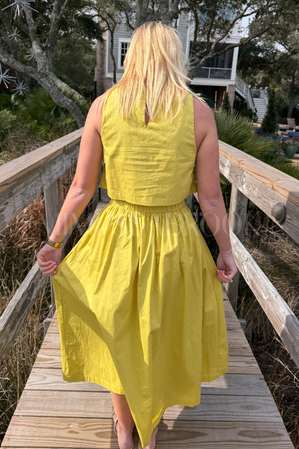 Allens top & skirt set