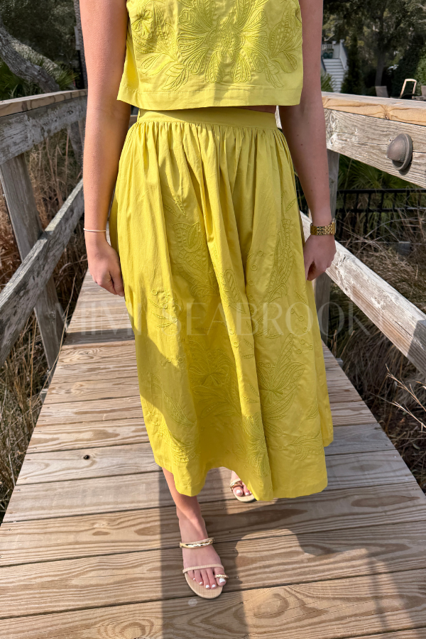 Allens top & skirt set