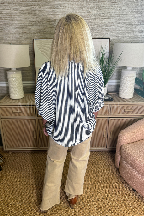 Alton top, navy