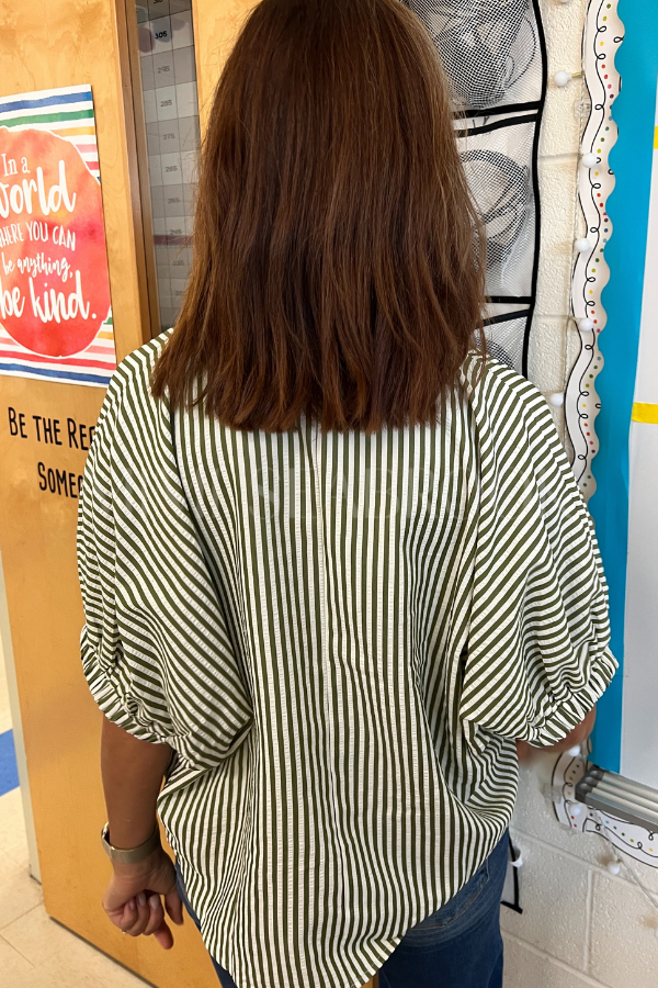 Alton top, olive