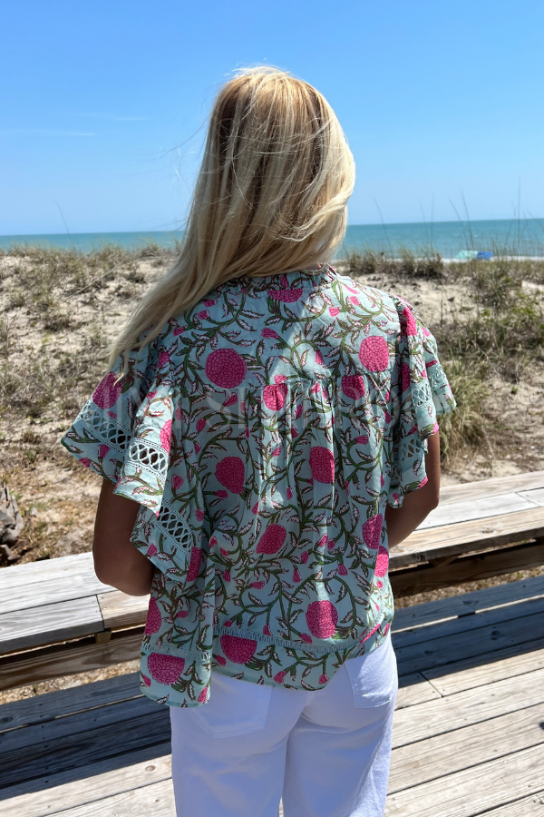 Amity top, mint