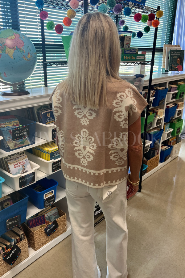 Annandale top, taupe