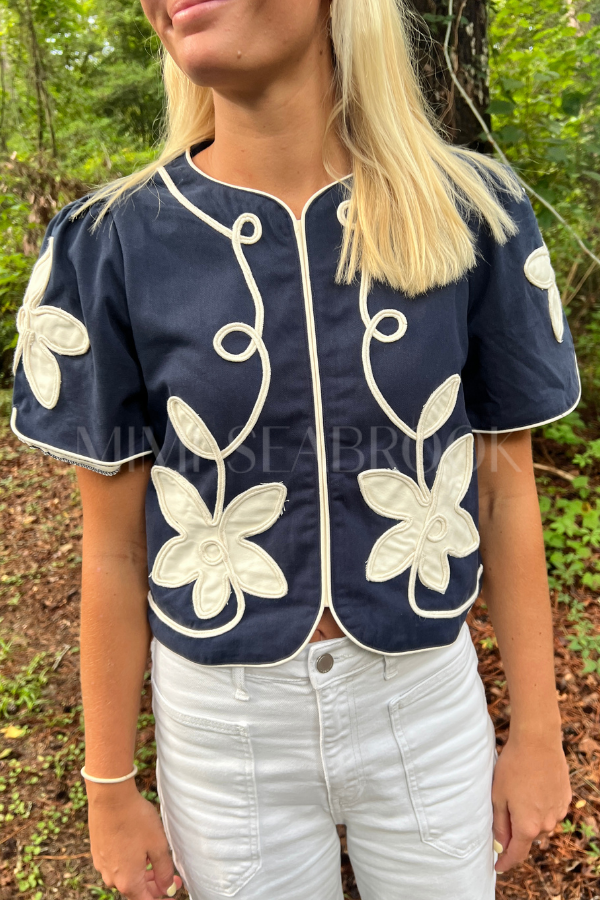 Annora top, navy