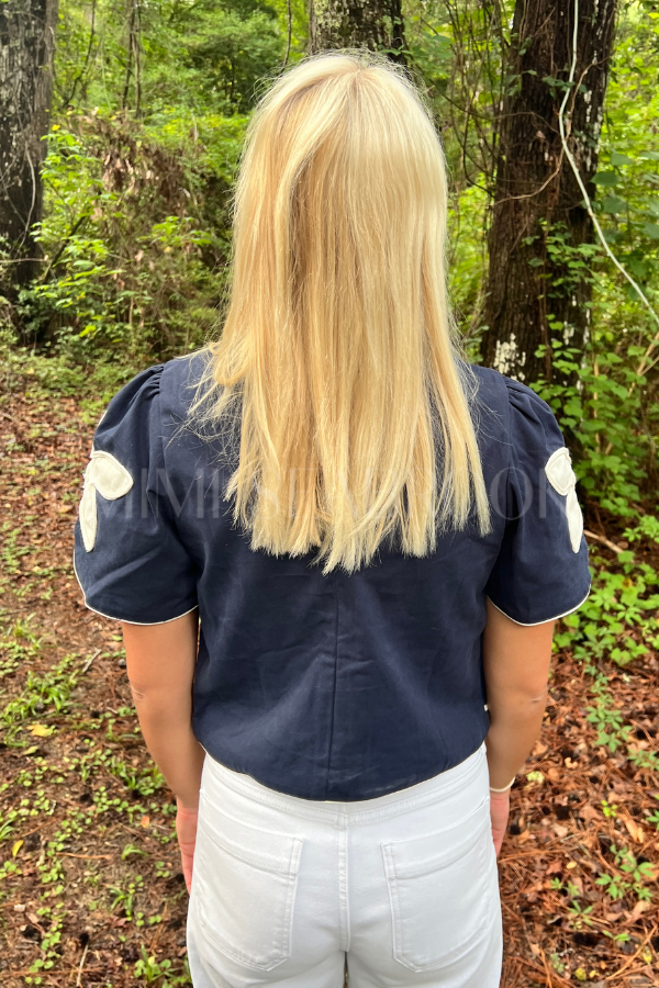 Annora top, navy