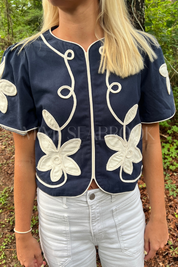 Annora top, navy