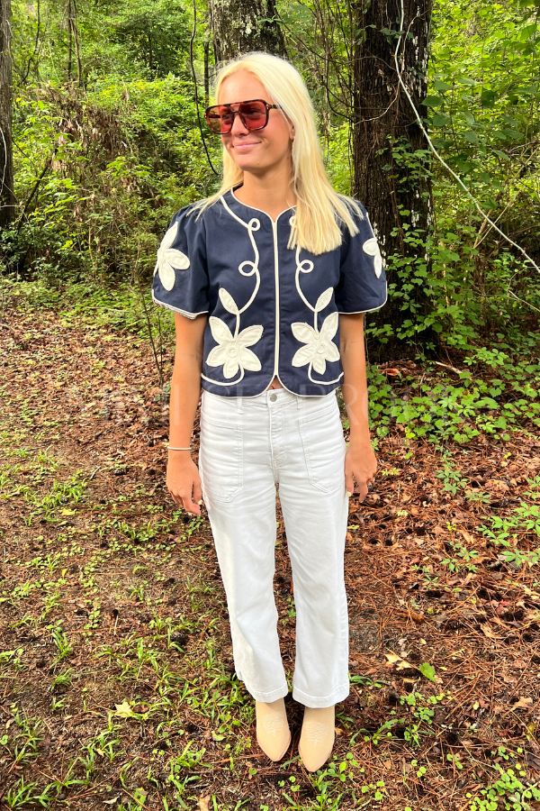 Annora top, navy