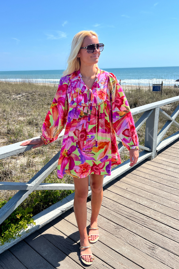 Artsy Flora Green Midi Dress by Farm Rio
