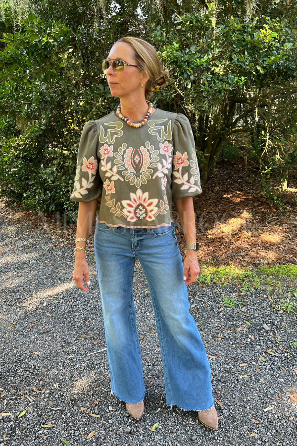Aspen Suede Top