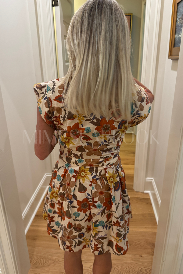 Astera dress, tan
