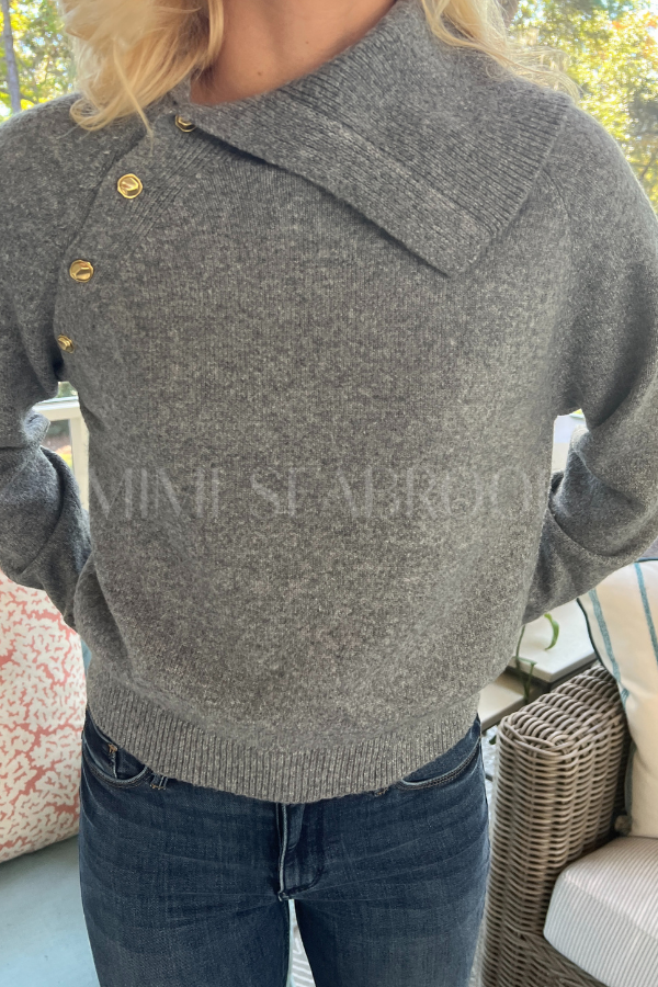 Austyn sweater, heather grey
