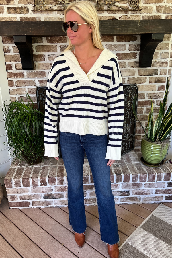 Avah sweater, navy