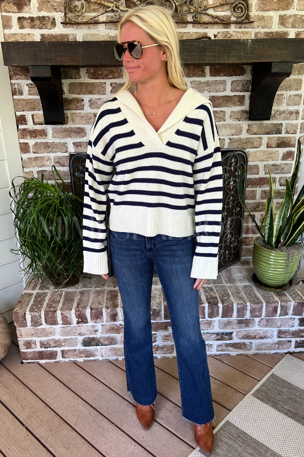 Avah sweater, navy