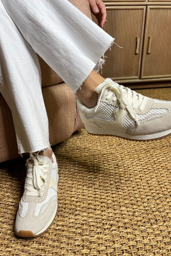 B.NTCD MESH sneakers, white by Dolce Vita