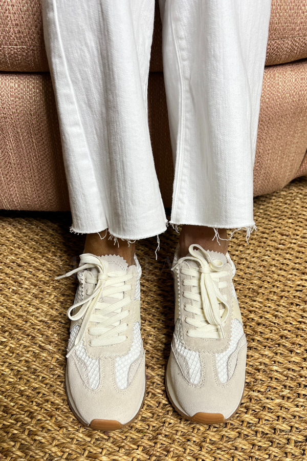 B.NTCD MESH sneakers, white by Dolce Vita